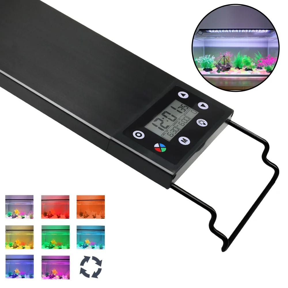 Aquarium Plant Light Spectrum - Luce LED per acquario impermeabile IP68,