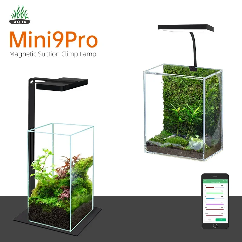 Aquarium Plant Light Spectrum - WEEK AQUA Mag Pro USB Nano