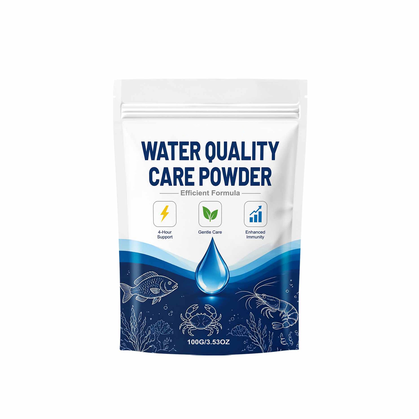 Planted Aquarium Cloudy Water - 1/2/3/5 Pezzi Polvere Depurante per Acqua
