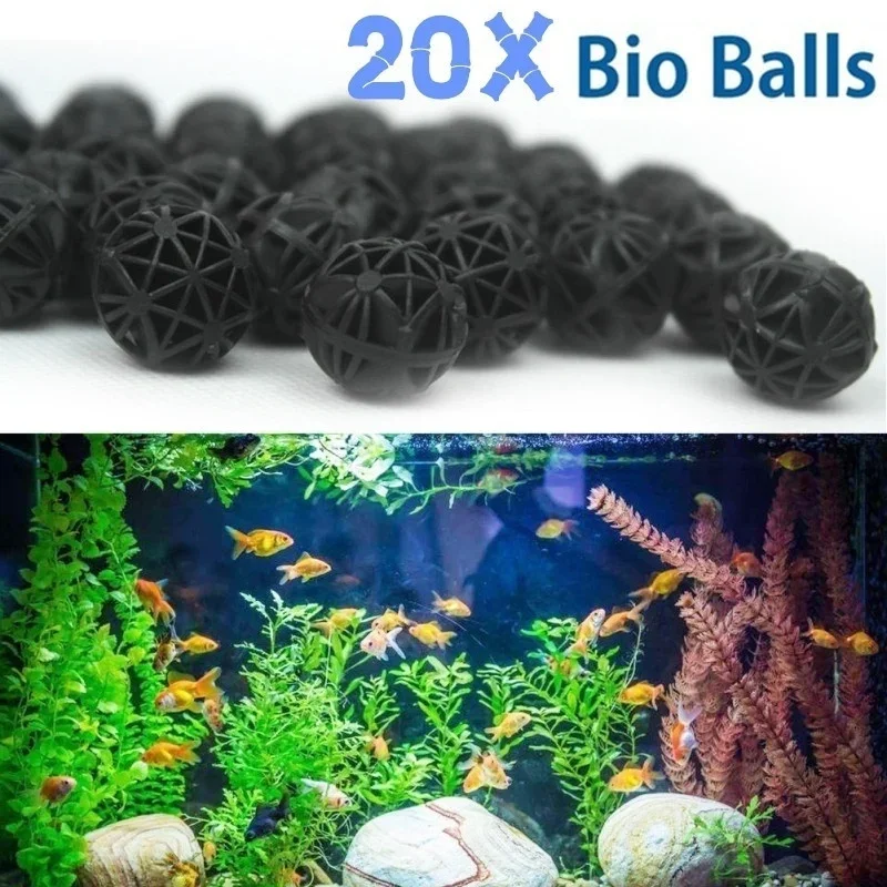 Planted Aquarium Fertilizer - 20 Pz 16mm Acquario Filtro Bio
