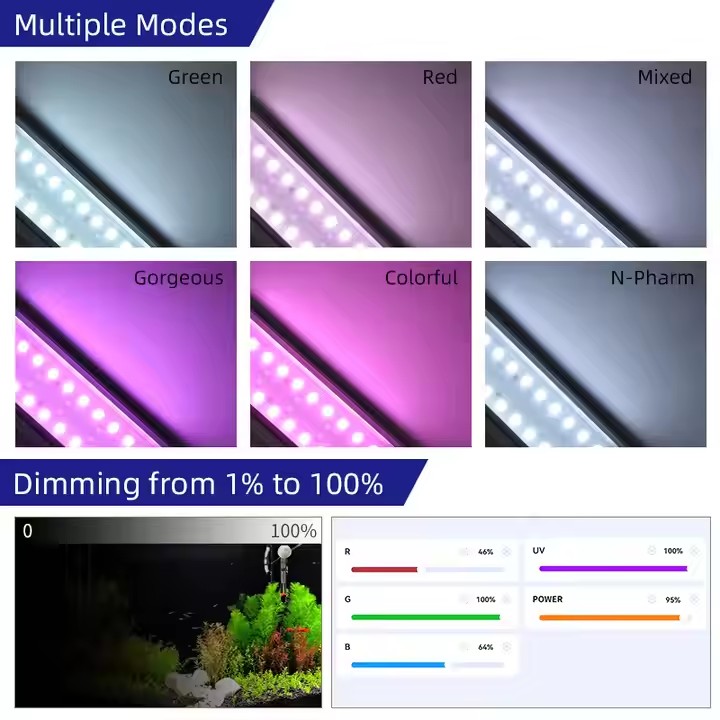 Luci per Acquario WEEK AQUA Se - Aquarium Plant Light Spectrum recensione e prezzo