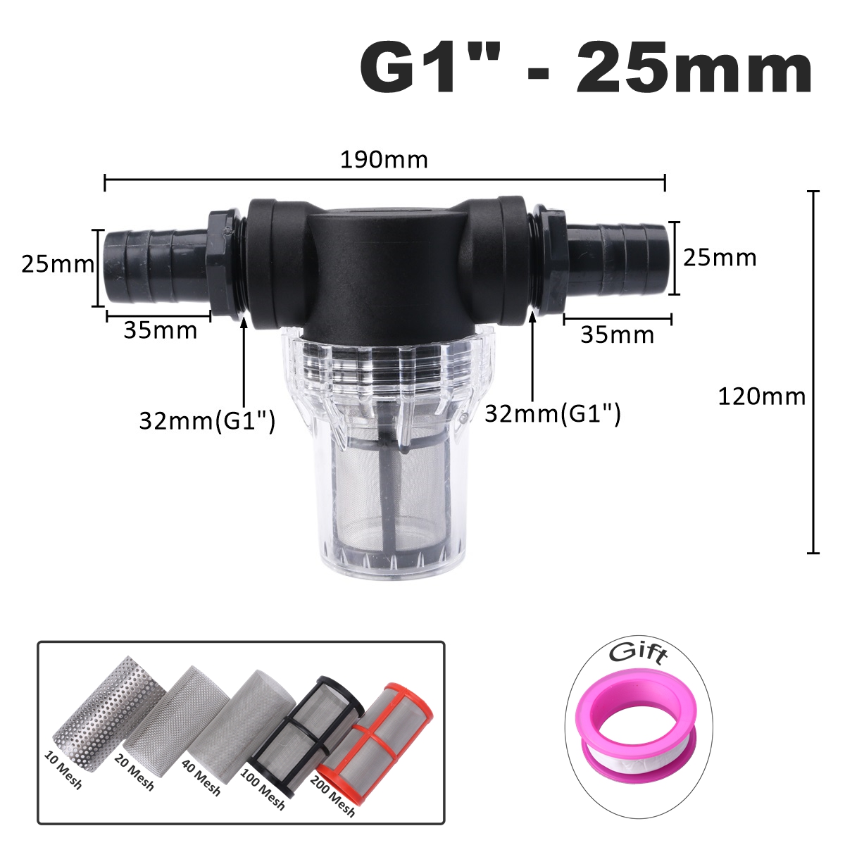 Filtro a pagoda in PVC da 8-30 - Aquarium Planet recensione e prezzo