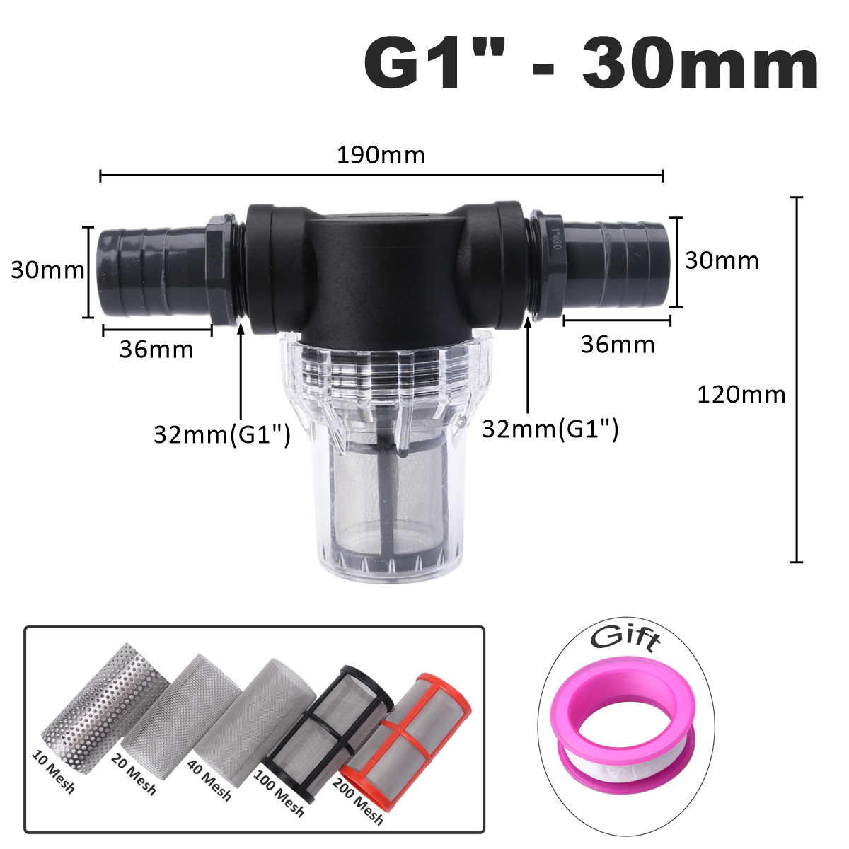 Filtro a pagoda in PVC da 8-30 - Aquarium Planet recensione e prezzo