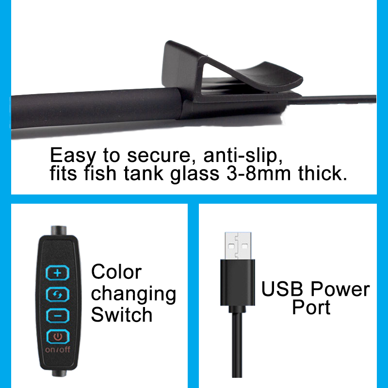 USB Acquario Lampada A LED Acq - Aquarium Plant Light Spectrum recensione e prezzo