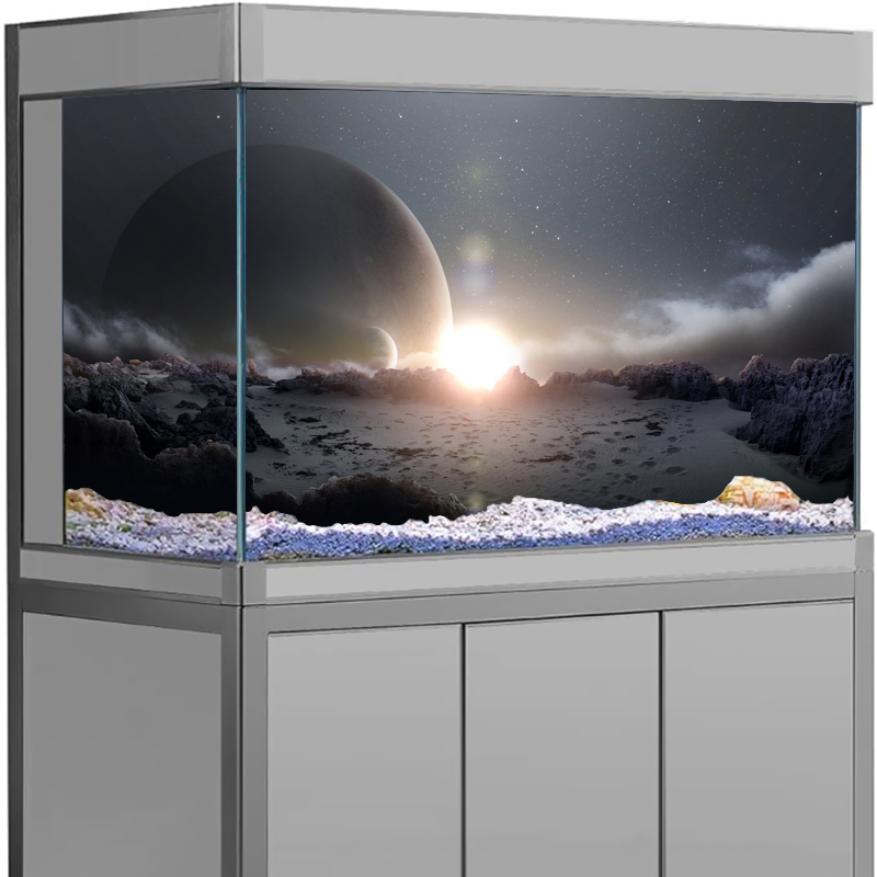 Adesivo 3D per Acquario con Sf - Aquarium Planet recensione e prezzo