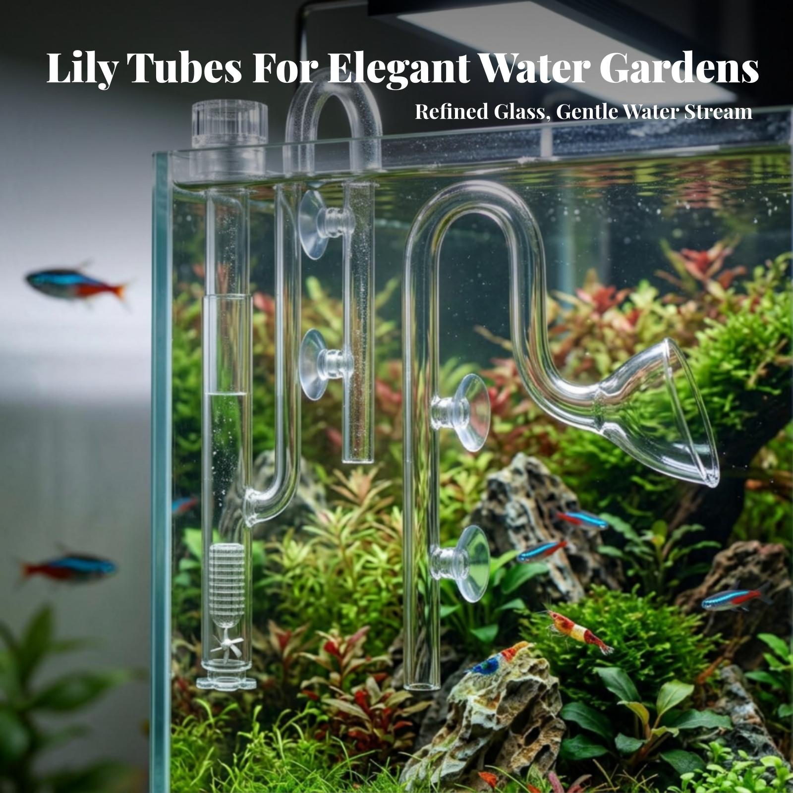 Set di tubi Lily Pipe traspare - Aquarium Planted Tank recensione e prezzo