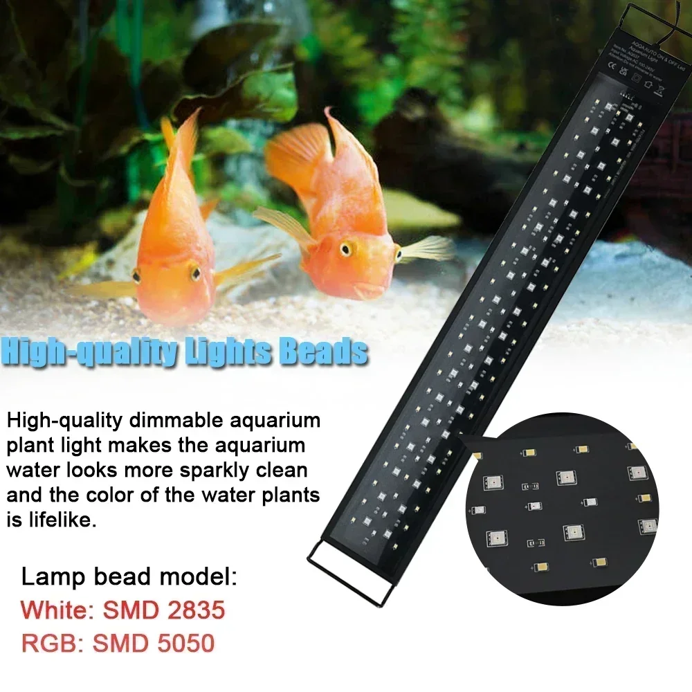 Luce LED per acquario impermea - Aquarium Plant Light Spectrum recensione e prezzo