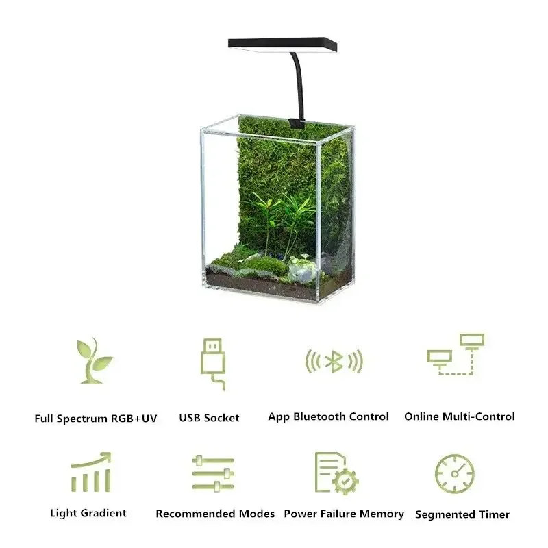 WEEK AQUA Mag Pro USB Nano Lam - Aquarium Plant Light Spectrum recensione e prezzo