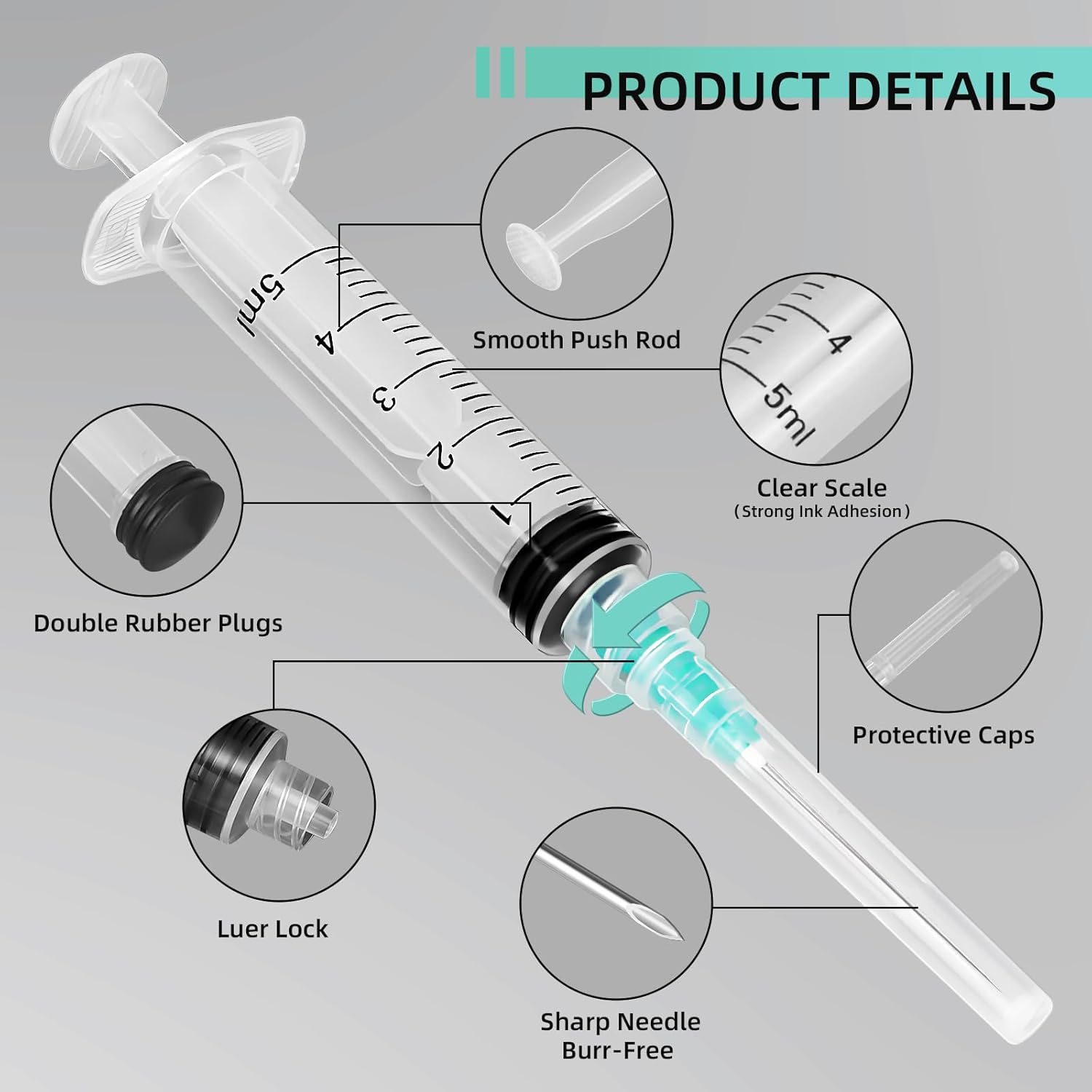 Siringa Luer Lock da 5 ml, ada - Aquarium Plant Delivery recensione e prezzo