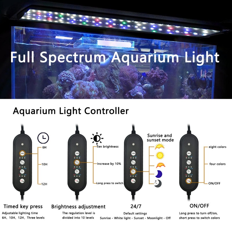 Lampada LED per Acquario a Spe - Aquarium Plant Light Spectrum recensione e prezzo