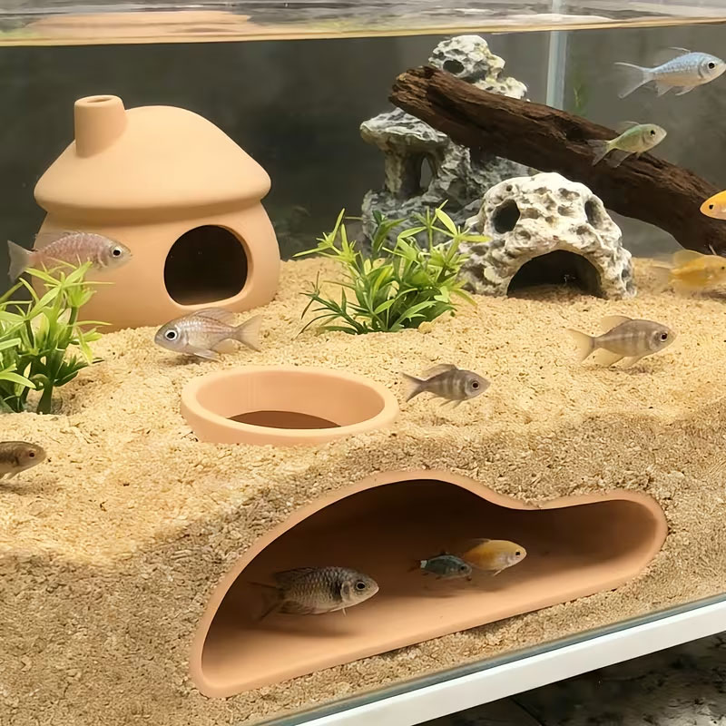 Tunnel Nascondiglio per Pesci  - Aquarium Plant Live recensione e prezzo