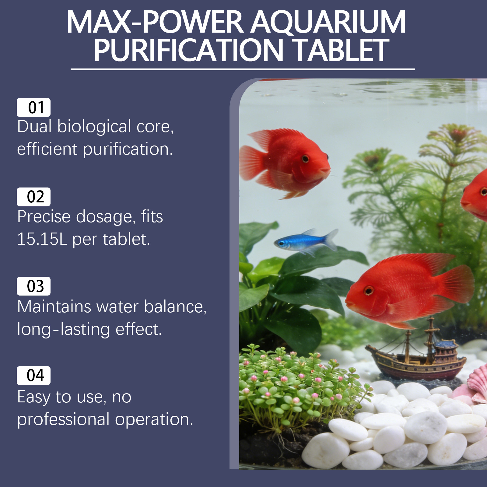 Pastiglie Rimuovi Alghe per Ac - Planted Aquarium Cloudy Water recensione e prezzo