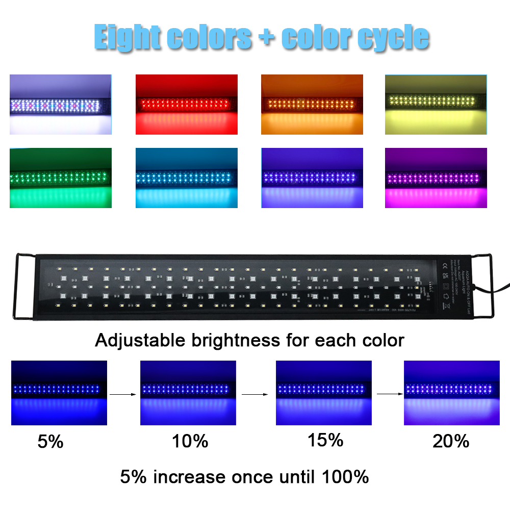 Illuminazione LED a Spettro Co - Aquarium Plant Light Spectrum recensione e prezzo
